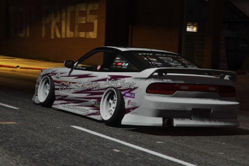 Nissan 240sx BN Sports III [Multi-Livery / Replace / Add-On]